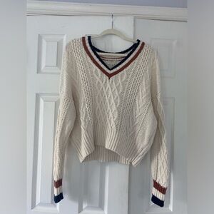 American Eagle Cable Knit Sweater